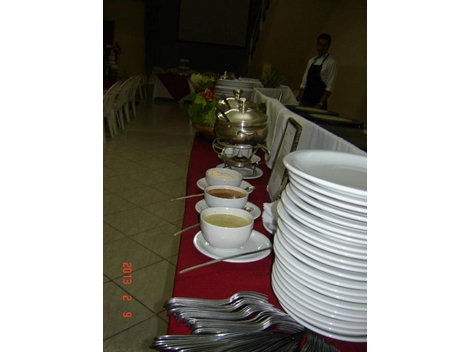 Buffet de crepe francês no Bresser 