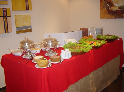 Buffet de festival de massas em São Caetano