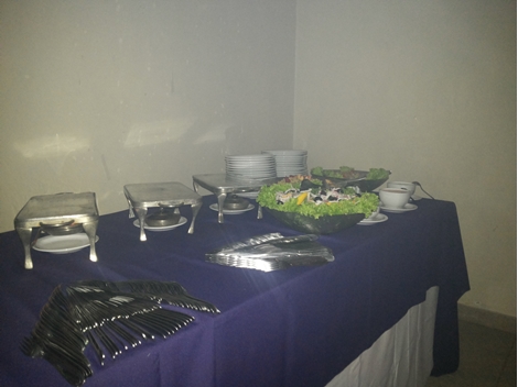 Buffet domicilio jantar em Agua Rasa